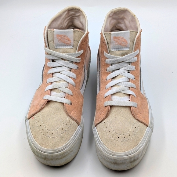 Vans Sk8-Hi Tapered Stackform Peach Sneakers W 8.5 - Picture 3 of 10